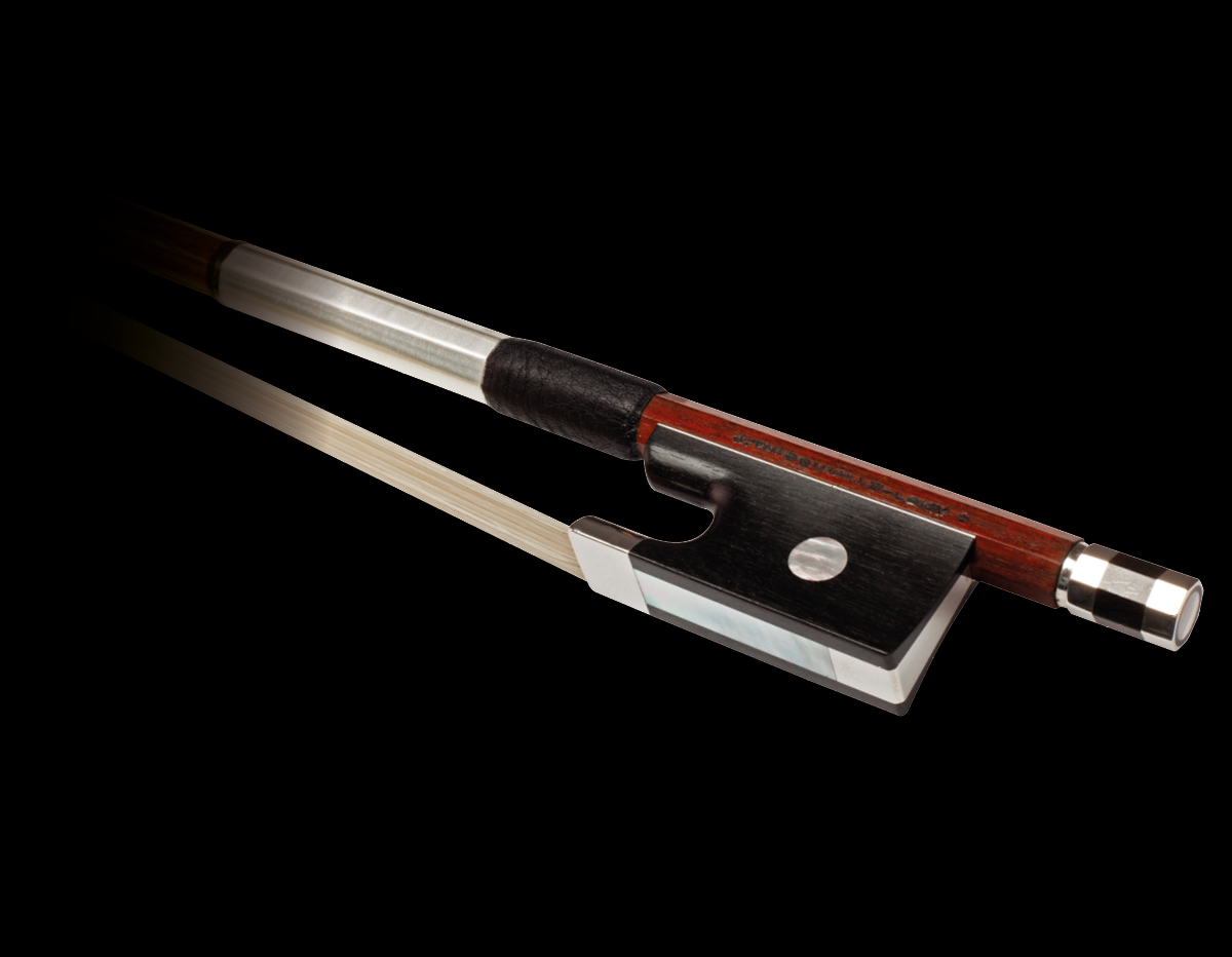 J. Thibouville-Lamy M. Series Viola Bow with Nickel Silver Mount
